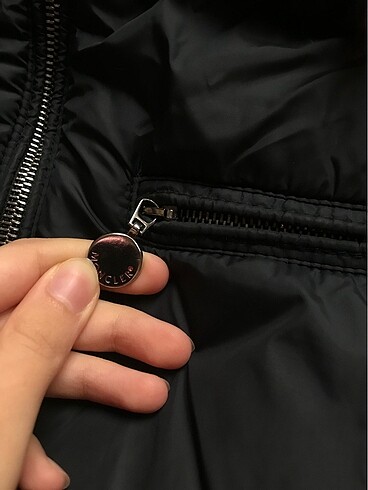 Orjinal moncler mont kaz tüylü sıfır temiz - Görsel 3