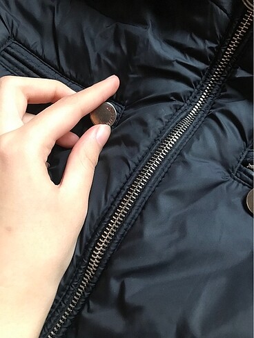 Orjinal moncler mont kaz tüylü sıfır temiz - Görsel 5