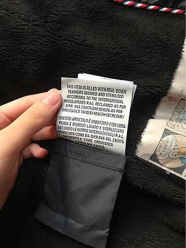 Orjinal moncler mont kaz tüylü sıfır temiz - Görsel 15