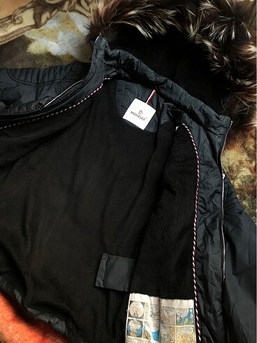 Orjinal moncler mont kaz tüylü sıfır temiz - Görsel 17
