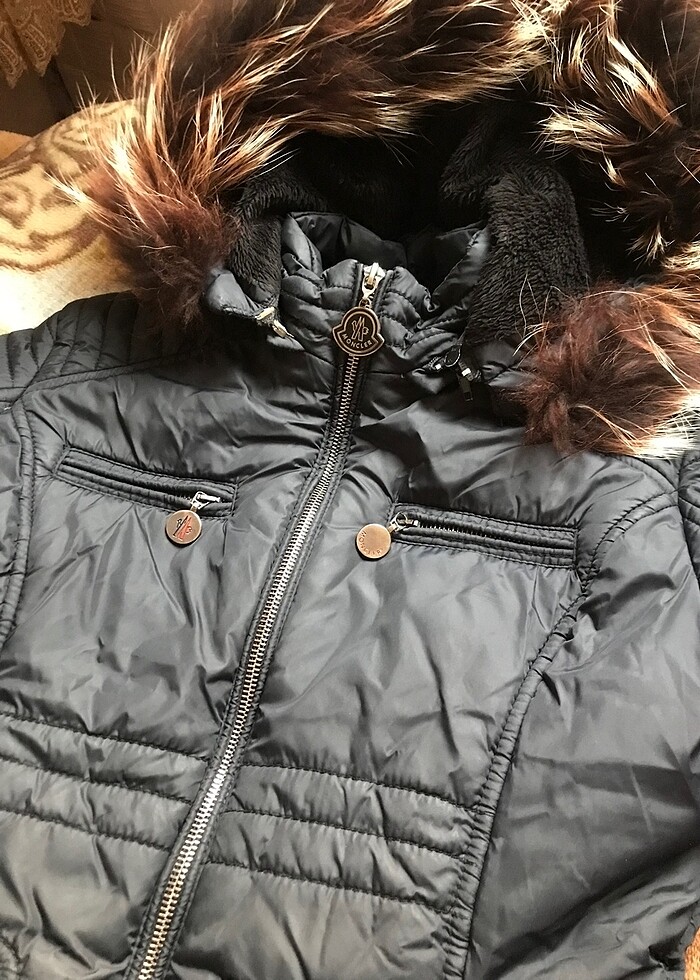 Orjinal moncler mont kaz tüylü sıfır temiz - Görsel 2