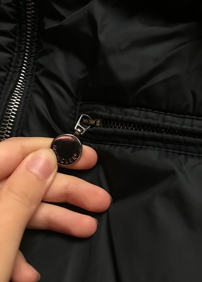 Orjinal moncler mont kaz tüylü sıfır temiz - Görsel 3