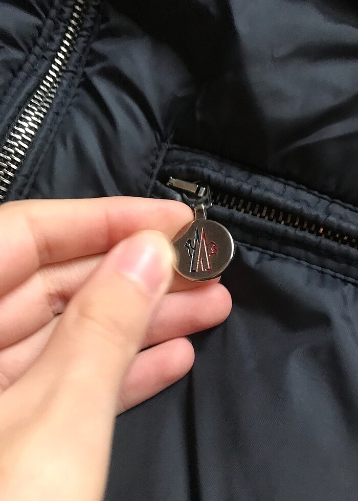 Orjinal moncler mont kaz tüylü sıfır temiz - Görsel 4