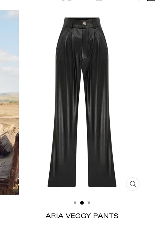 Misole marka deri pantolon - Görsel 2