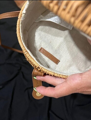 Zara hasır çanta yazlık - Görsel 8