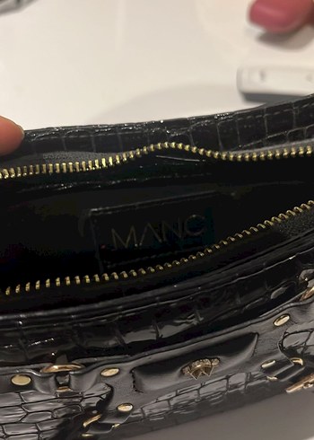 Prada Manc Siyah Deri Tokalı Kadın Çanta