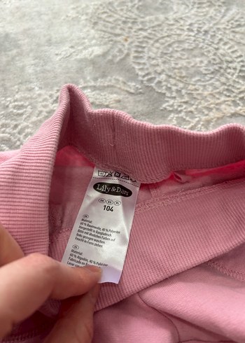 Kız Çocuk Pembe ve kız cocuk Lacivert Eşofman Altları - Görsel 4