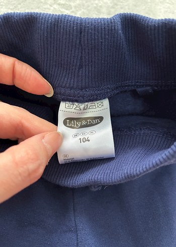 Kız Çocuk Pembe ve kız cocuk Lacivert Eşofman Altları - Görsel 2