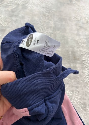 Kız Çocuk Pembe ve kız cocuk Lacivert Eşofman Altları - Görsel 3