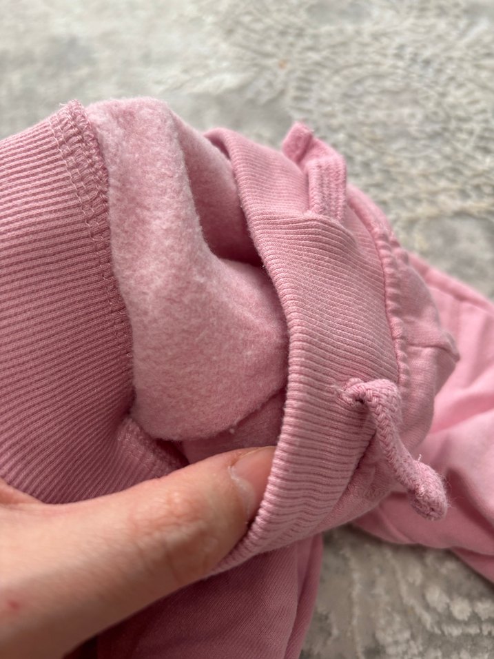 Kız Çocuk Pembe ve kız cocuk Lacivert Eşofman Altları - Görsel 5