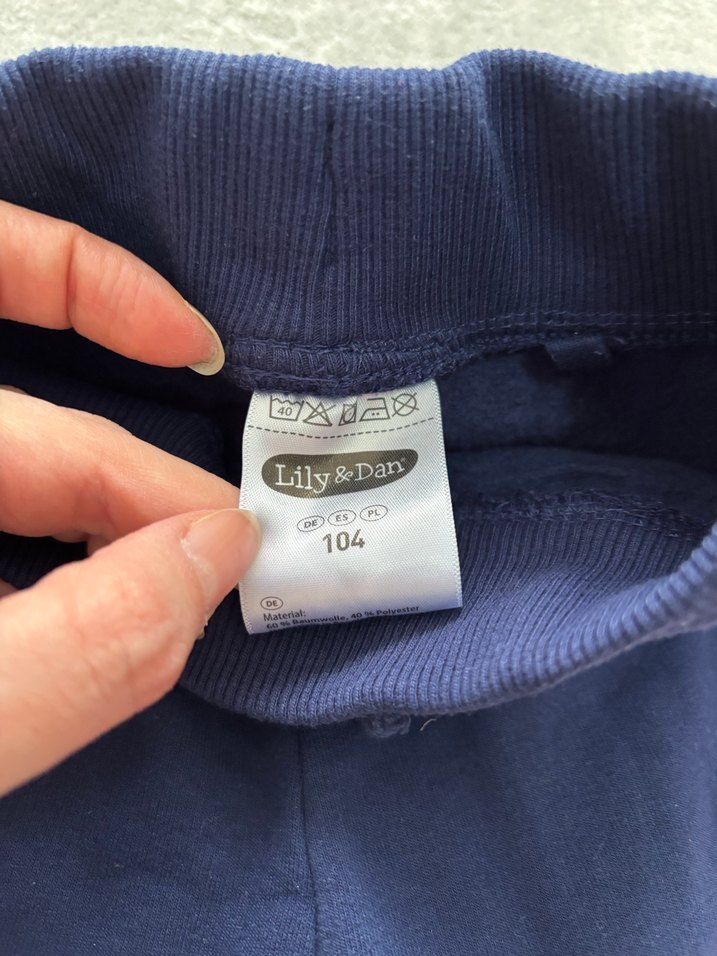 Kız Çocuk Pembe ve kız cocuk Lacivert Eşofman Altları - Görsel 2