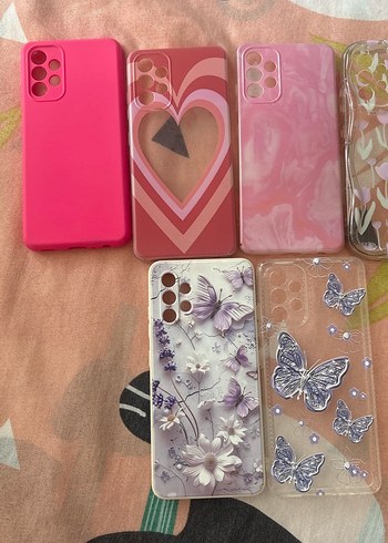 Parlak Bohem Pembe Pastel Telefon Kılıfı