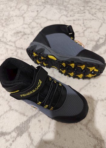 Gri Erkek Çocuk Street Wear Bot Fenerbahçe - Görsel 2