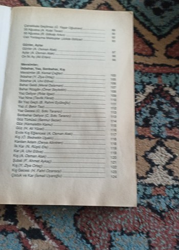 Çocuk Şiirleri Antolojisi Kitabı