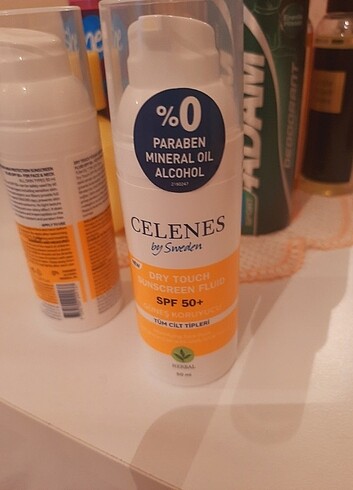 Celenes spf50+ sıfır ürün