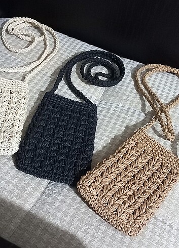  Beden kahverengi Renk Telefon çantası 