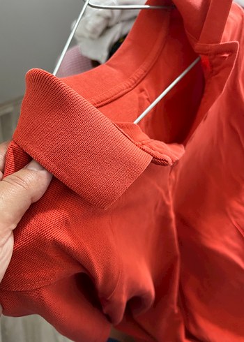 Düğmeli Kısa Kollu polo yaka tişört - Görsel 2