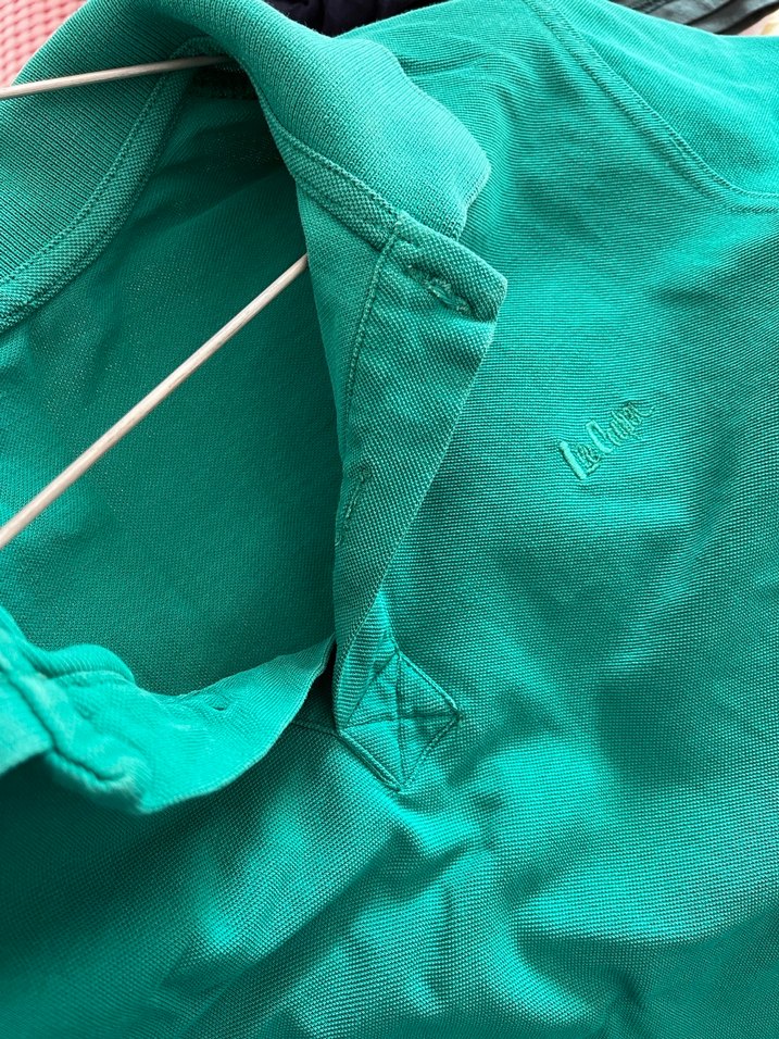 Düğmeli Kısa Kollu polo yaka tişört - Görsel 4