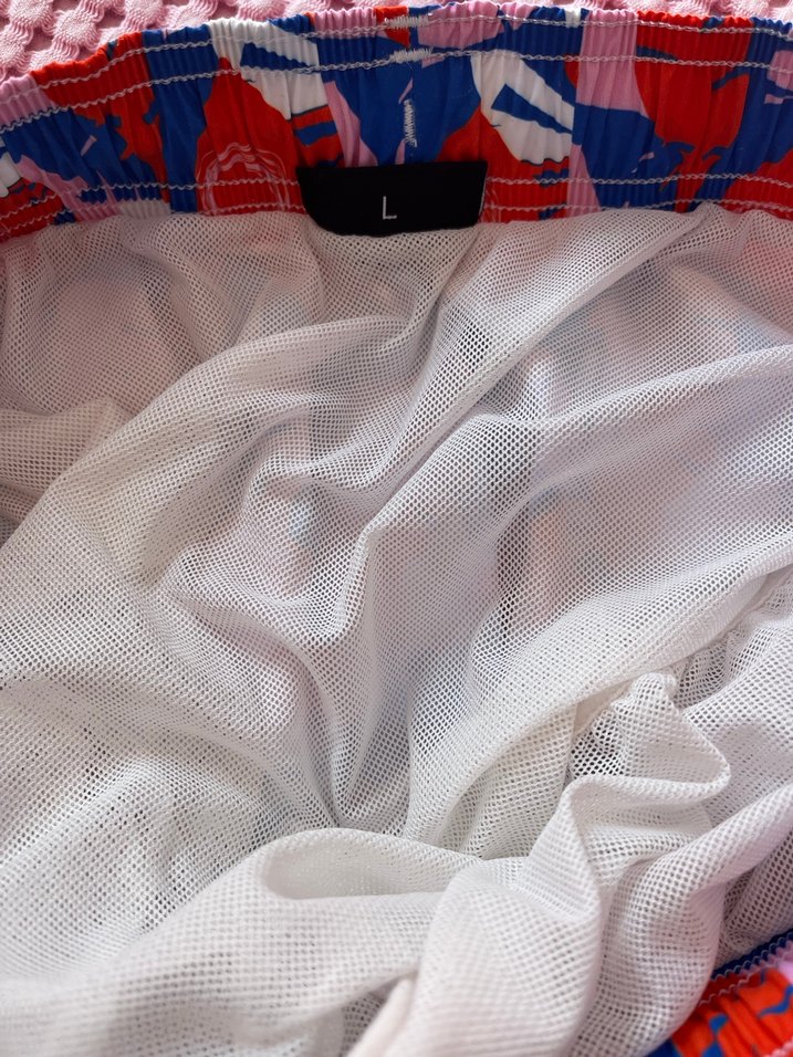 Renkli Pilili Mini Erkek Mayo Şort - Görsel 2