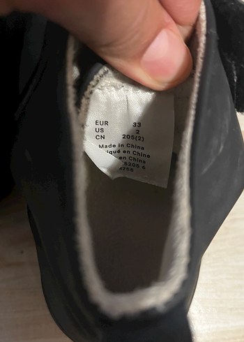 Siyah Detaylı Siyah Erkek  kız bot - Görsel 2