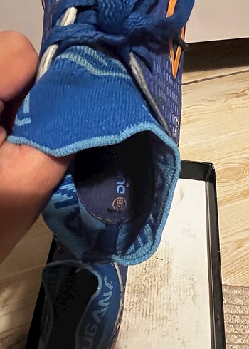 Lacivert Desenli Erkek Futbol Ayakkabısı krampon - Görsel 7