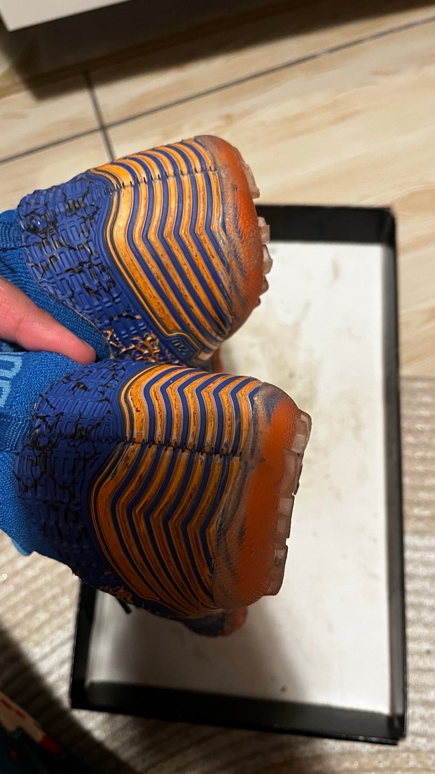 Lacivert Desenli Erkek Futbol Ayakkabısı krampon - Görsel 2