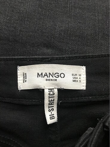 36 Beden Mango Kot Pantolon