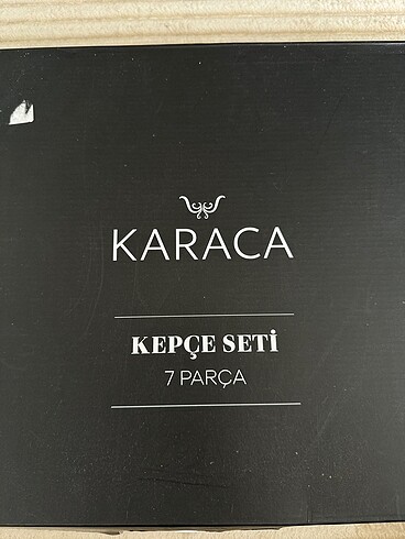 Beden beyaz Renk Karaca Servis Seti