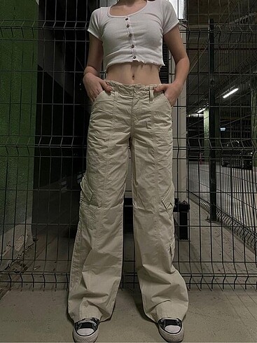 Y2K Streetwear Kargo Pantolon