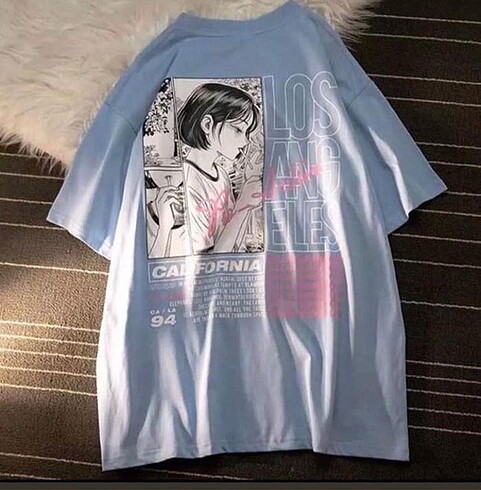 Harajuku Los Angeles Girl Unisex Tshirt