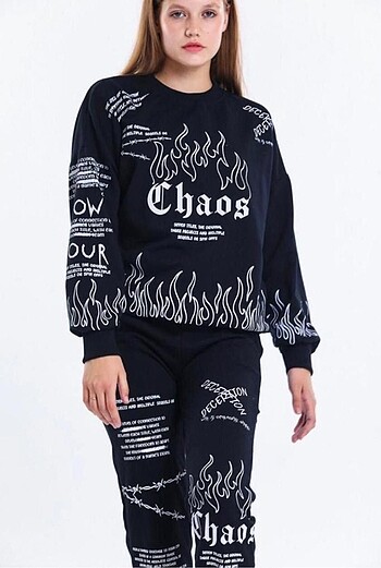 Urban Outfitters Chaosa Unisex Eşofman Takımı