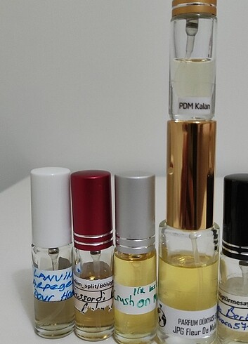 Dekant parfümler 
