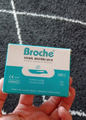 Broche Steril Bistüri Ucu 22 No 100 Adet