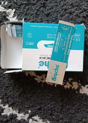  Beden Broche Steril Bistüri Ucu 22 No 100 Adet