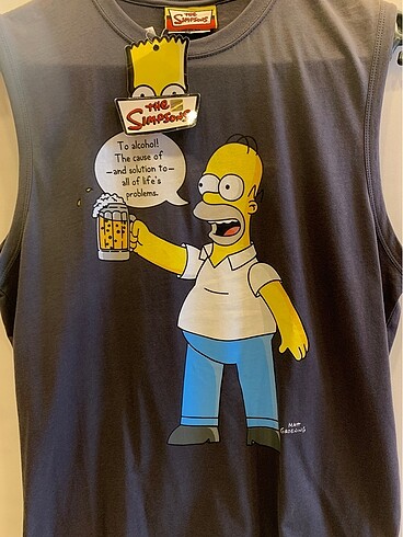 Kolsuz The Simpsons Tişört