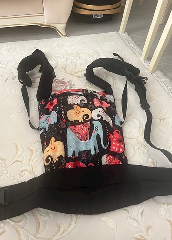 Renkli Fil Desenli Bebek Taşıyıcı