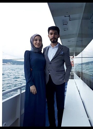 Diğer Mavi abiye elbise