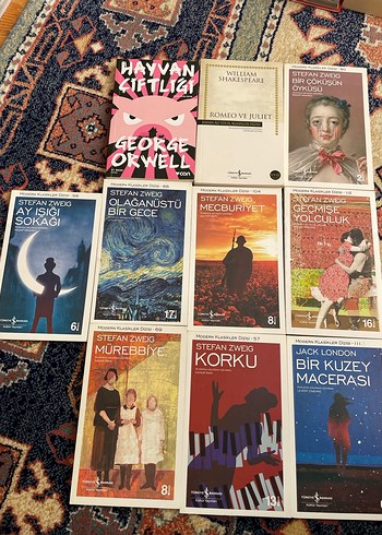  Beden Çeşitli Roman Kitapları Koleksiyonu