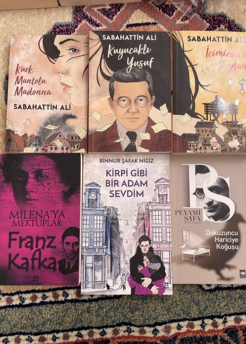  Beden Renk Çeşitli Roman Kitapları Koleksiyonu