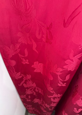 Kırmızı Modern perde - Görsel 3