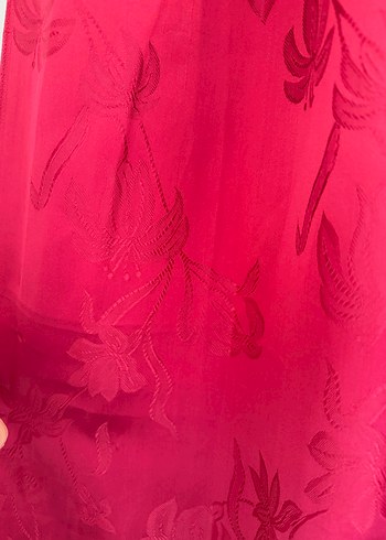 Kırmızı Modern perde - Görsel 4