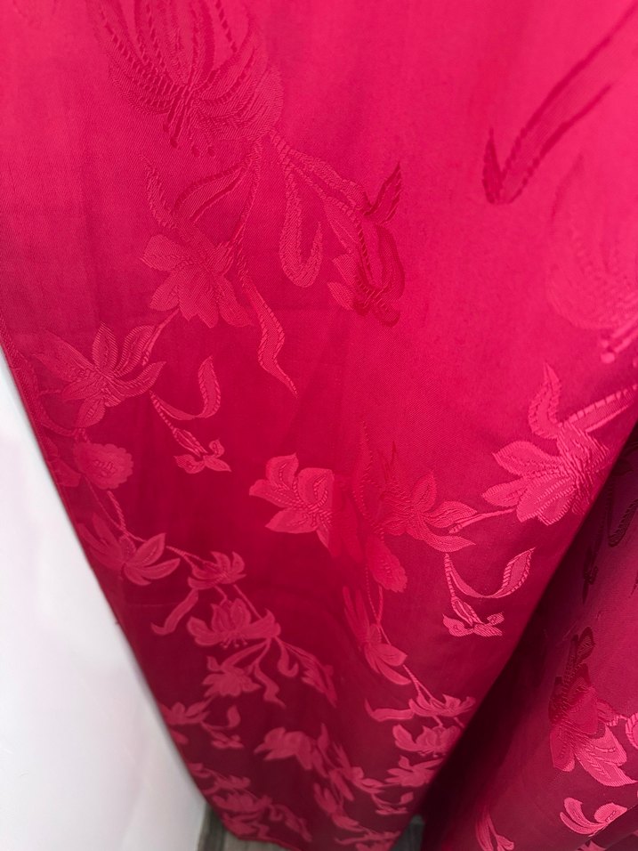 Kırmızı Modern perde - Görsel 3