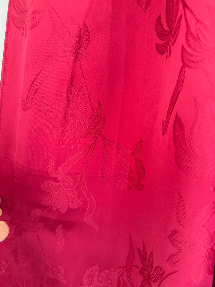 Kırmızı Modern perde - Görsel 4