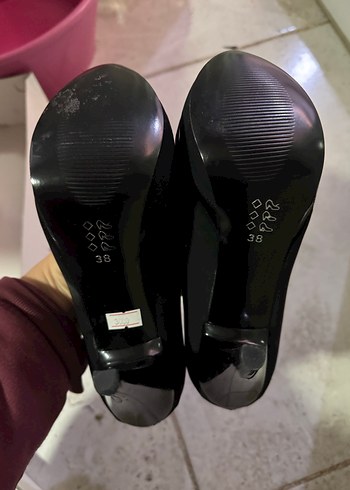 Rica Donna Siyah Platform Topuklu Stiletto - Görsel 2