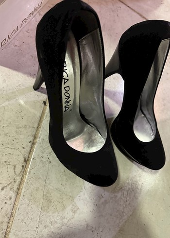 Rica Donna Siyah Platform Topuklu Stiletto - Görsel 3