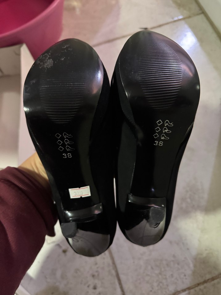 Rica Donna Siyah Platform Topuklu Stiletto - Görsel 2