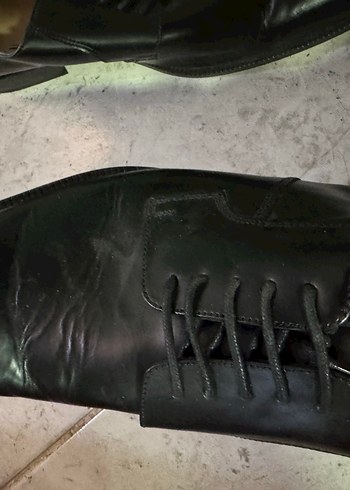 Siyah Klasik Erkek Ayakkabı Tokalı - Görsel 2