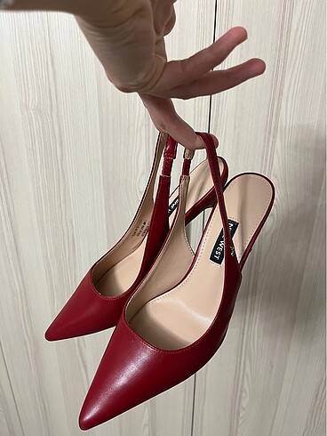 Nine West Nine west kırmızı stiletto