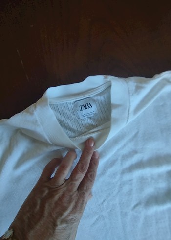 Pembe Pamuklu Kısa Kollu Polo Tişört - Görsel 7