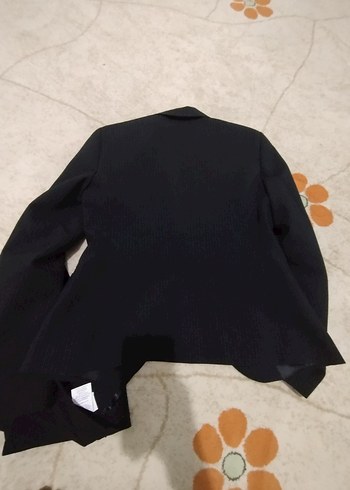 tiriko kazak hediye Siyah Midi Uzun Kollu Kadın Takım Elbise - Görsel 11